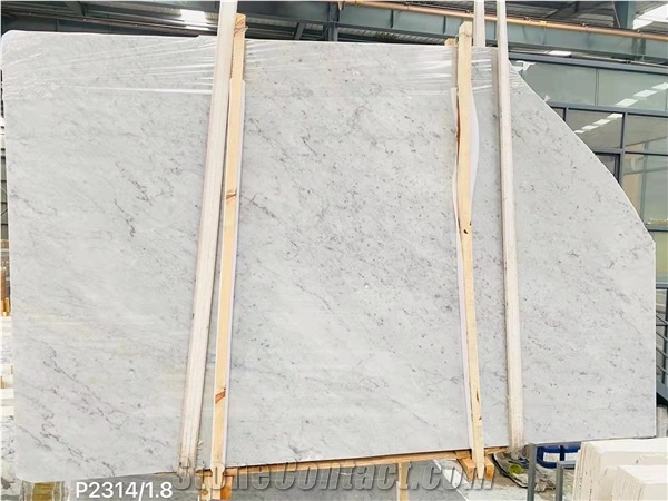 Bianco Carrara White CD Marble Slabs A Grade
