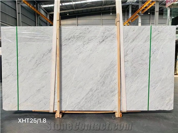 Bianco Carrara White CD Marble Slabs A Grade