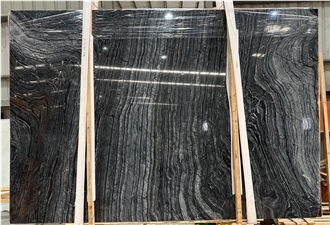 Black Forest Marble Slabs Chinese Black Color Marble
