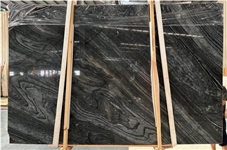 Black Forest Marble Slabs Chinese Black Color Marble
