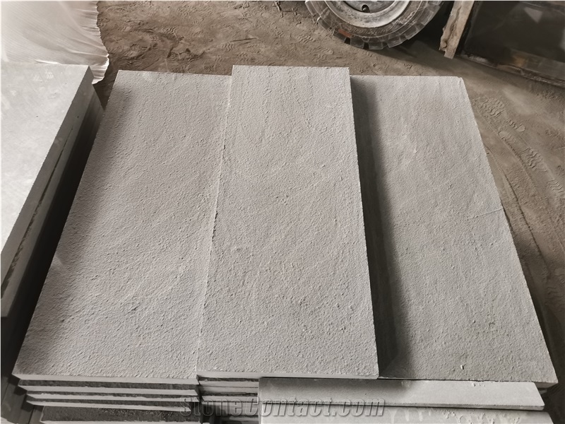 Blue Sandstone Tiles Flamed Chongqing Sandstone