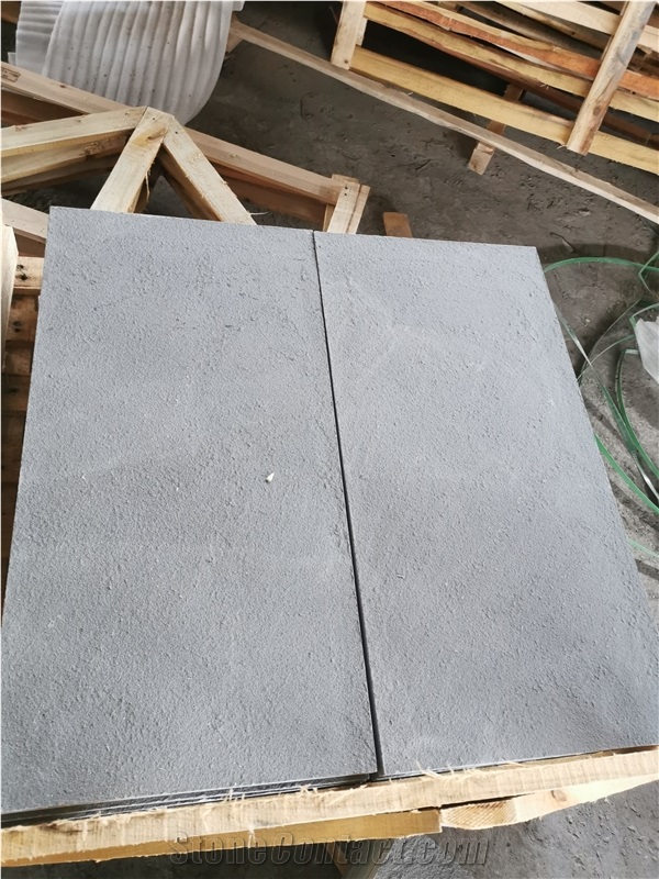 Blue Sandstone Tiles Flamed Chongqing Sandstone