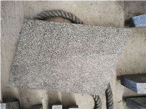 Chengde Green Granite Trapezoid Tile Bush Hammered