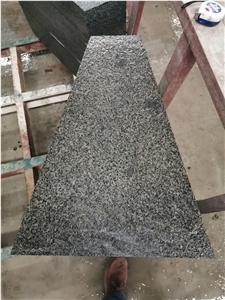 Chengde Green Granite Trapezoid Tile Bush Hammered