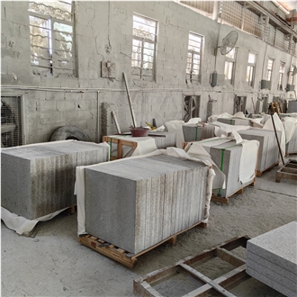 China New G655 White Granite Padang White Tiles