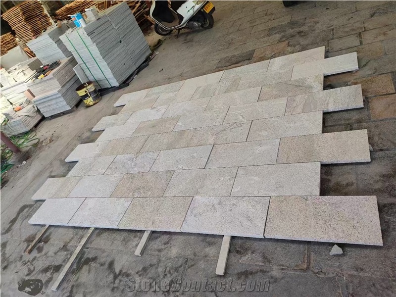 Chinese Yellow Granite Fantasy Gold Tiles
