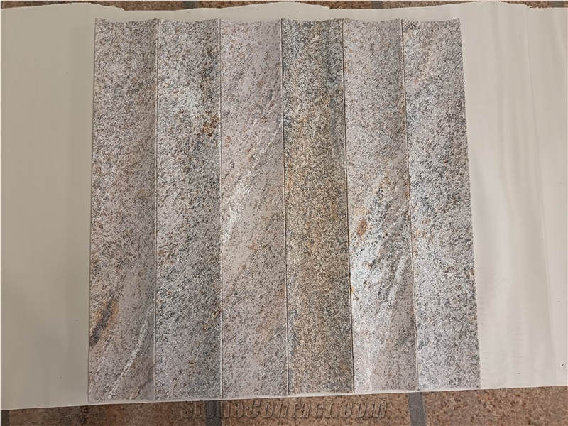 Fantasy Gold Granite Stone Drain Stone Landscaping Walkway Pavements