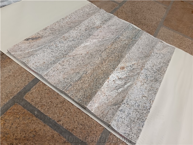 Fantasy Gold Granite Stone Drain Stone Landscaping Walkway Pavements