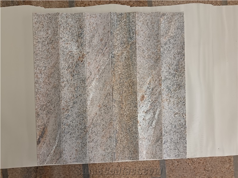 Fantasy Gold Granite Stone Drain Stone Landscaping Walkway Pavements