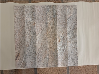Fantasy Gold Granite Stone Drain Stone Landscaping Walkway Pavements