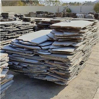 Fujian Basalt Crazy Paving 20Mm Landscaping Crazy Pavers