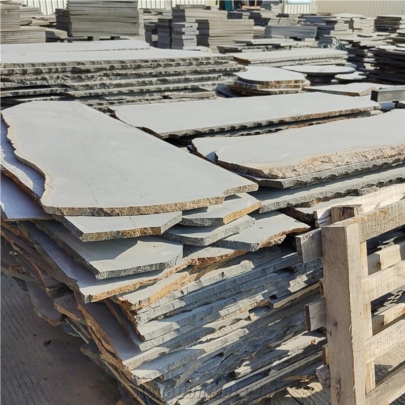 Fujian Basalt Crazy Paving 20Mm Landscaping Crazy Pavers