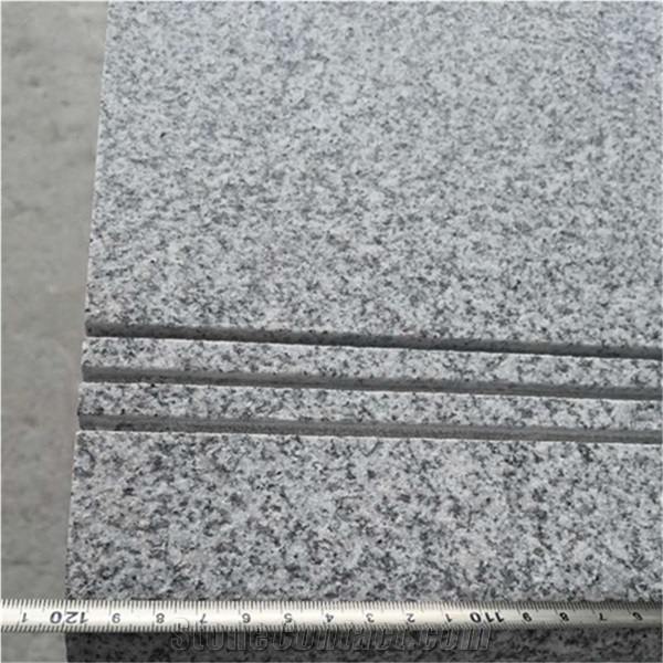 G603 Panda White Non-Slip Bullnose Stone Steps Treads