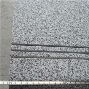 G603 Panda White Non-Slip Bullnose Stone Steps Treads
