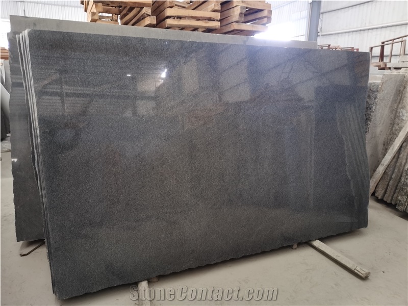 G654 Gangsaw Slabs Dark Grey Sesame Black Polished Slabs
