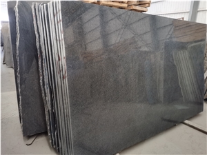 G654 Gangsaw Slabs Dark Grey Sesame Black Polished Slabs