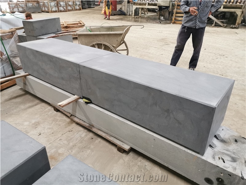 Hainan Black Basalt Bench Outdoor Garden Park Bench
