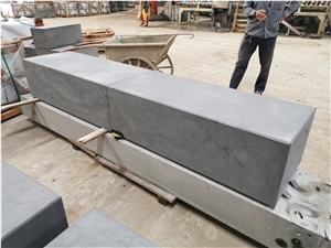 Hainan Black Basalt Bench Outdoor Garden Park Bench