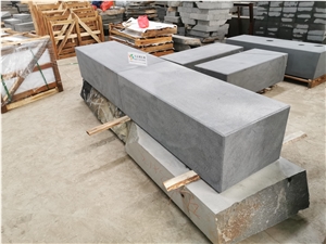 Hainan Black Basalt Bench Outdoor Garden Park Bench
