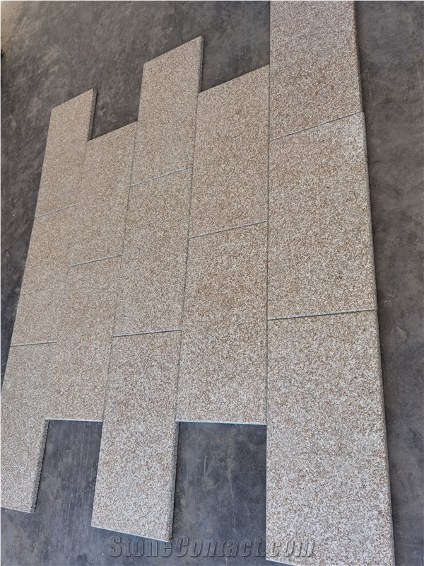 New Quarry G682 Rusty Yellow Slabs Color Uniform