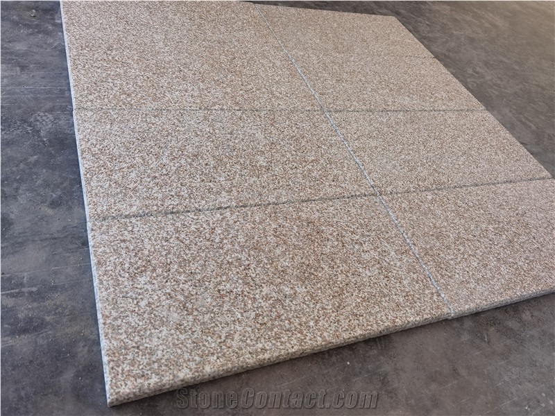 New Quarry G682 Rusty Yellow Slabs Color Uniform
