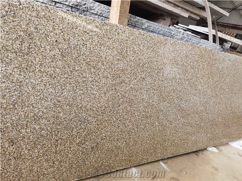 New Quarry G682 Rusty Yellow Slabs Color Uniform