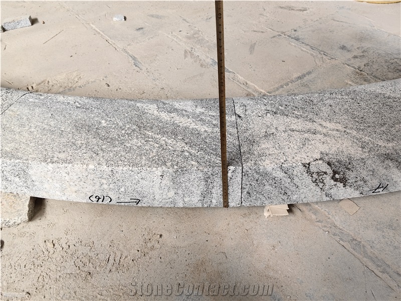 Ocean Fantasy Grey Granite Pool Coping With Bullnose