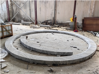 Ocean Fantasy Grey Granite Pool Coping With Bullnose
