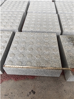 Panda White Granite Tactiles Blind Paver Sideway Pavement