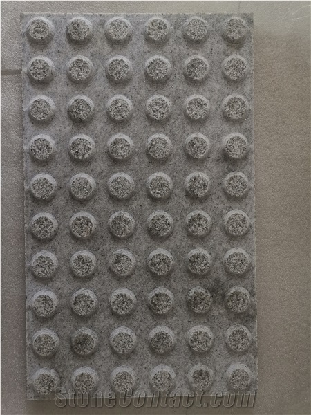 Pearl White Stone Walkway Tactile Blind Pavers