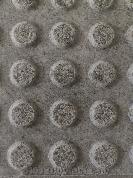 Pearl White Stone Walkway Tactile Blind Pavers