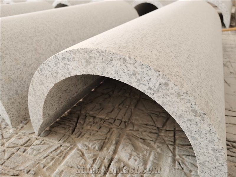 White Granite G655 Hollow Column Panels