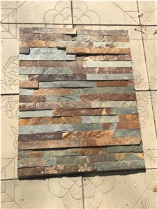 China Rusty Slate Culture Stone Ledgestone Cladding