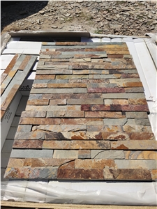 China Rusty Slate Culture Stone Ledgestone Cladding