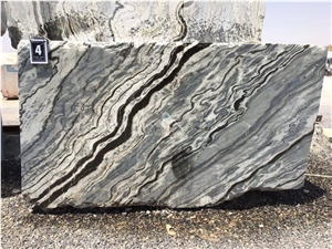 Silver Stream Zebra Marble Blocks