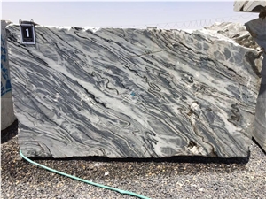 Silver Stream Zebra Marble Blocks