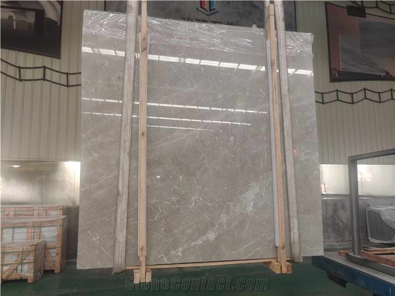 Beautiful New Cloud Dora Ash Marble Marble Slabs
