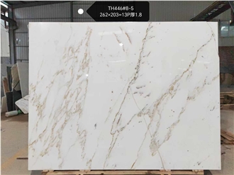 Chinese Popular Calacatta Gold Marble Slabs