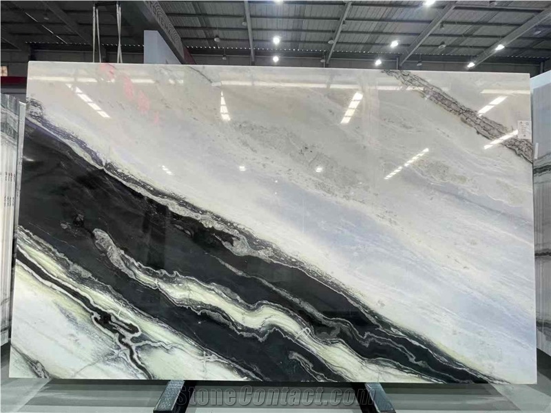 Good Quality Panda White Marble Slabs