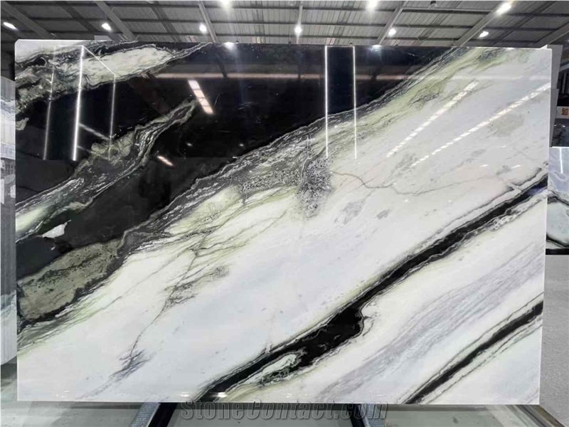 Good Quality Panda White Marble Slabs