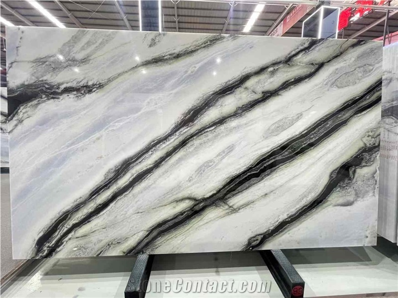 Good Quality Panda White Marble Slabs