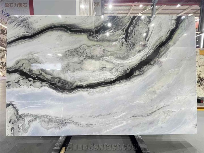 Good Quality Panda White Marble Slabs