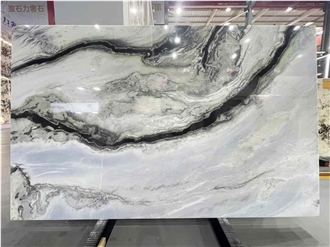 Good Quality Panda White Marble Slabs