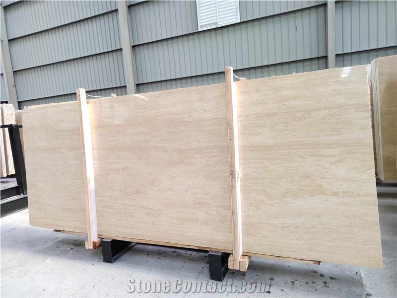 Higer Quality White Travertine Slabs