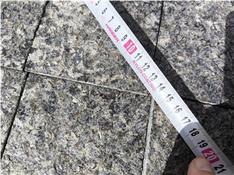 Labradorite Black Granite Paving Stones 10X10x5 Cm