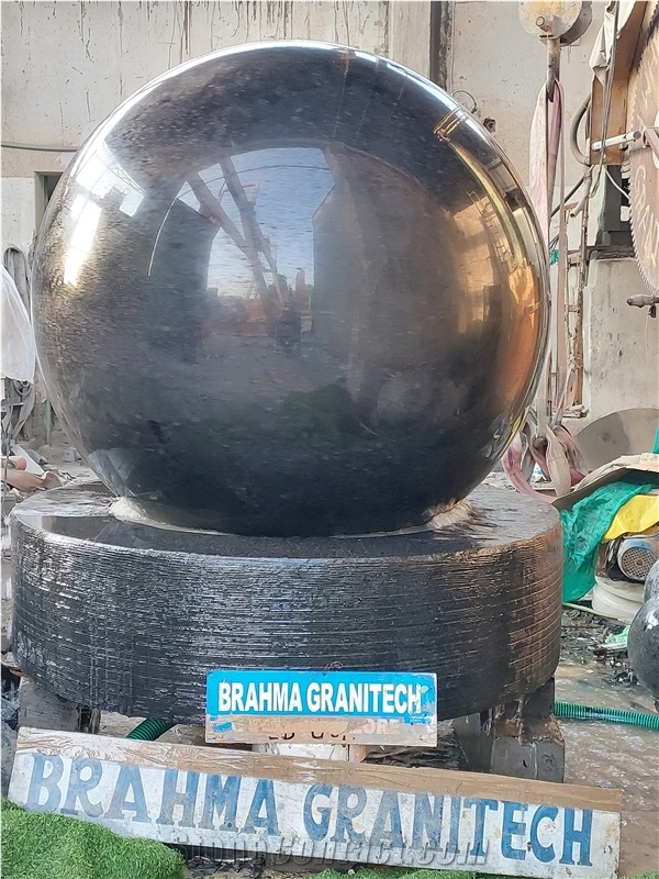 Granite Ball  Floating Sphere Fountain