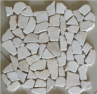 Chipped Marble Mosaic Tiles