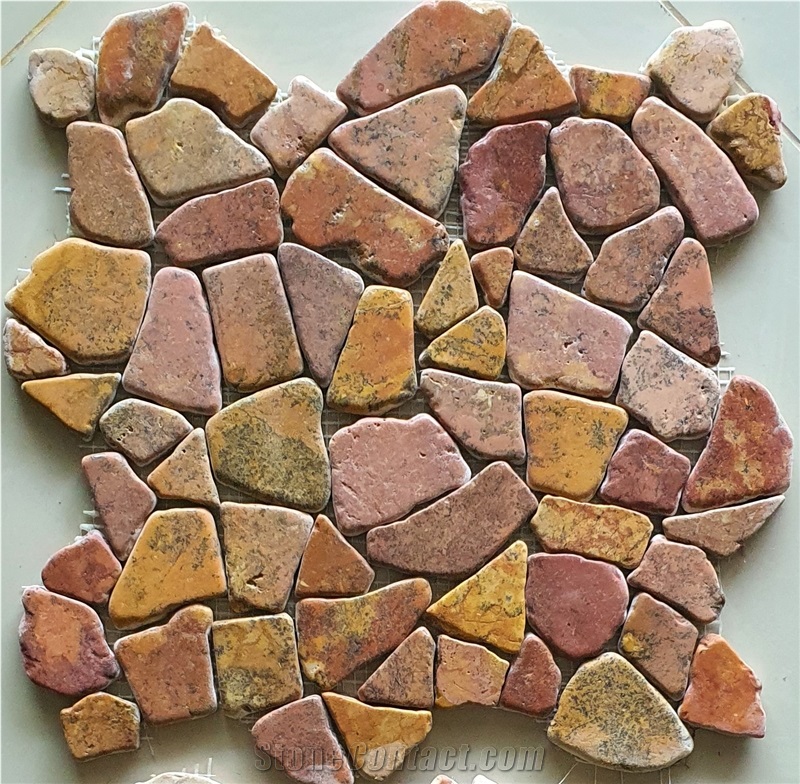 Chipped Marble Mosaic Tiles