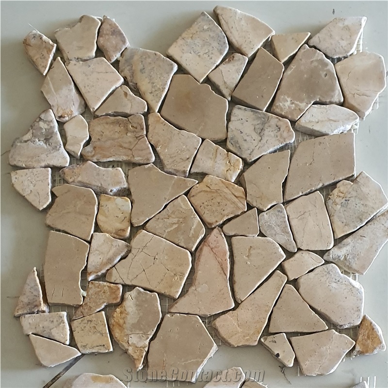 Chipped Marble Mosaic Tiles