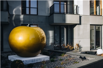 Grey Mecina Sandstone Exterior Wall Project